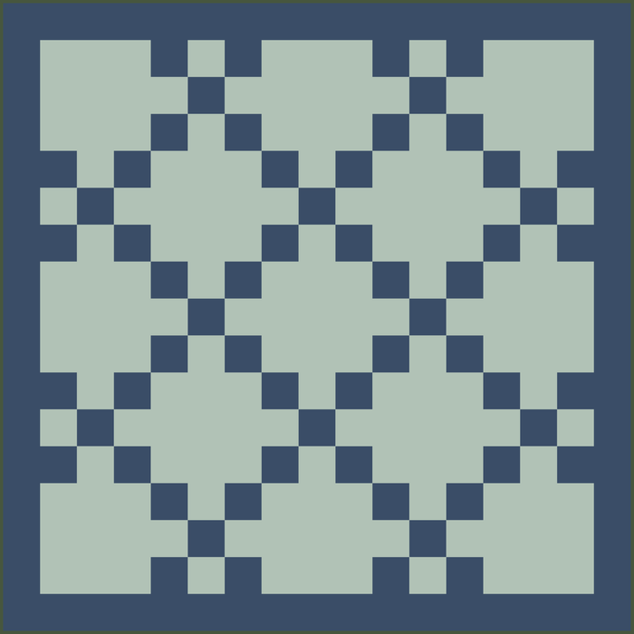 How To Strip Piece An Irish Chain Quilt