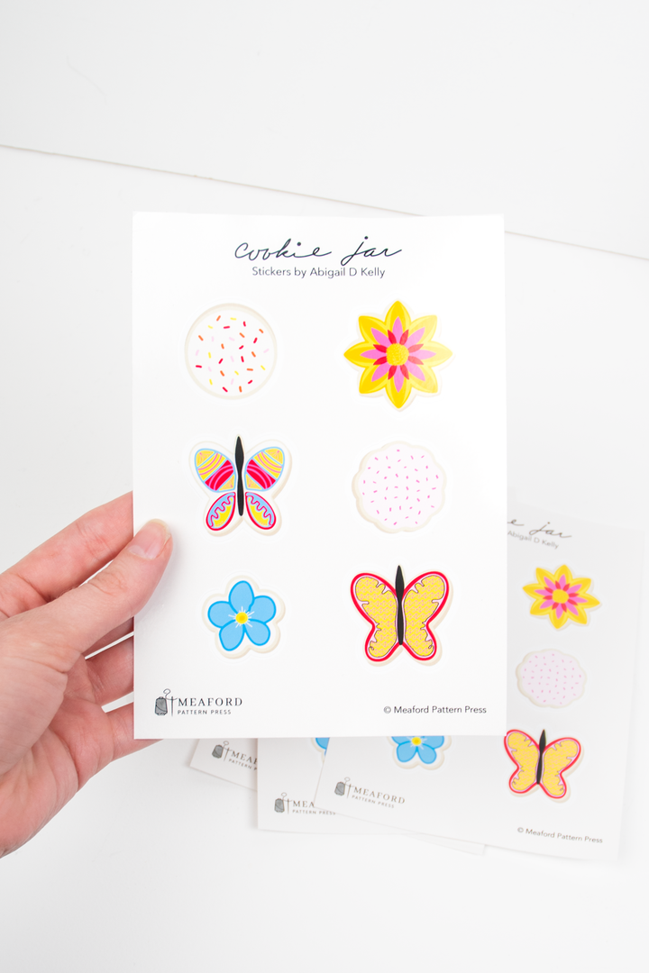 Cookie Jar Sticker Sheet