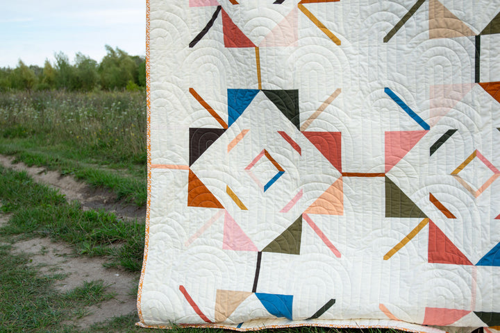 Gertrude's Star Quilt Pattern - printed