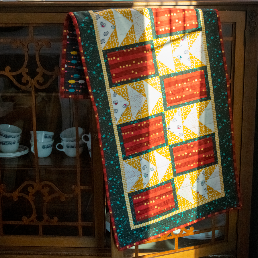 In Flight Table Runner Quilt Pattern 