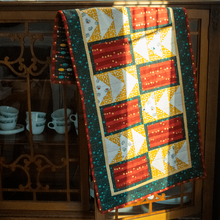 Maud's Geese Table Runner Quilt Pattern 