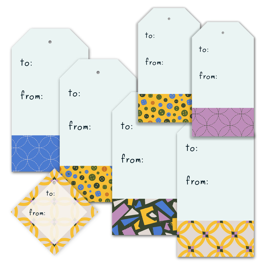 My Sewing Room Printable Gift Tags - pdf