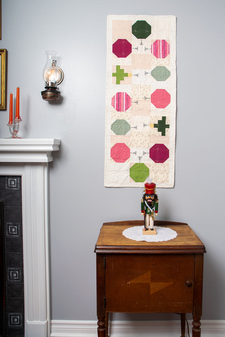 Gloria Table Runner Quilt Pattern - printed